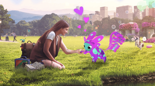 Peridot allows players to have their own AR pet much like the old Tamagotchi's