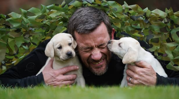 Guide dogs put through their paces by SAS 