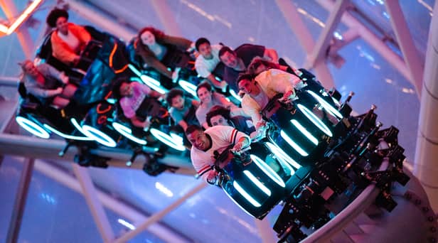 TRON Lightcycle at Walt Disney World (Steven Diaz, Photographer)