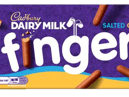 Cadbury Dairy Milk Fingers Salted Caramel combines its iconic crisp biscuit coated in delicious Cadbury Dairy Milk chocolate with caramel flavour and a hint of salt. 