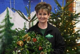 Trudy Hendy from Langford Lakes Christmas Tree Farm gives advice on your own Christmas wreath