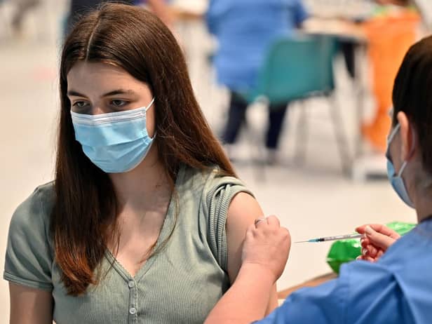 12 to 15-year-olds will start receiving their second doses of Covid vaccine in December (image: Getty Images)