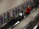 Face coverings are now compulsory again in shops and on public transport in England as part of new measures aiming to prevent the spread of the new Covid Omicron variant (Photo: ADRIAN DENNIS/AFP via Getty Images)