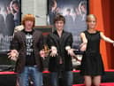 Harry Potter cast members (from left) Rupert Grint, Daniel Radcliffe and Emma Watson (photo: Alberto E. Rodriguez/Getty Images)