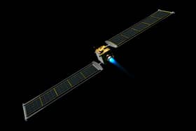 An artist’s impression of the Dart spacecraft (Image: NASA)