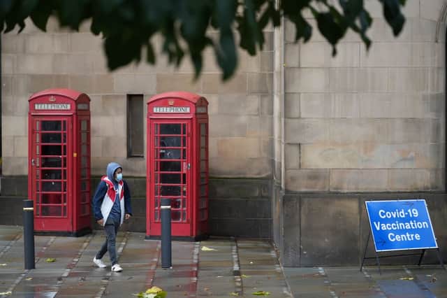 Sajid Javid urges people to get booster jabs and prevent restrictions over Christmas (Photo by Christopher Furlong/Getty Images)