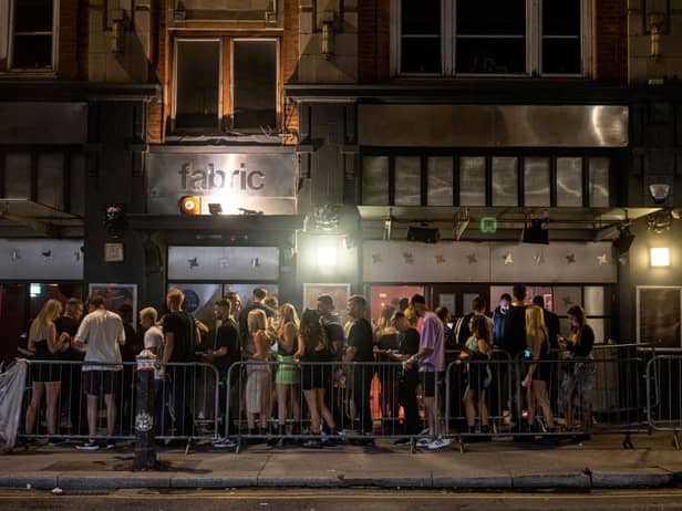 Proof of a Covid-19 vaccination will be required to enter nightclubs later this month (Photo: Getty Images)