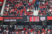 The scoreboard showing the result following the Premier League match between Manchester United and Leeds United at Old Trafford (Getty Images)