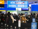 Travellers faced queues of up to three hours (Photo: Getty Images)