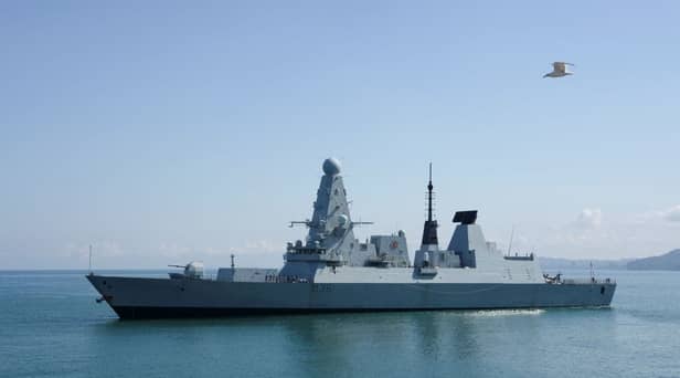 The documents are said to contain details about HMS Defender and the military (Photo: Getty Images)