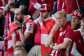 Fans were visibly distressed by the scenes (Getty Images)