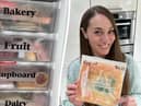 Kate Hall, 37, has been batch cooking and freezing for over 14 years, but only began freezing ingredients individually recently in what she deemed a “lightbulb moment”. 