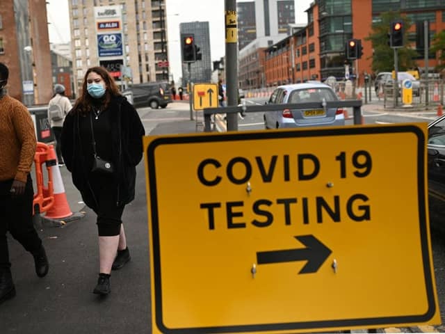 Surge testing is being carried out in several parts of England (Photo: Getty Images)