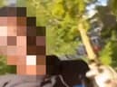 The Met Police said the teenager is currently being held in police custody over a series of prank videos on TikTok. 