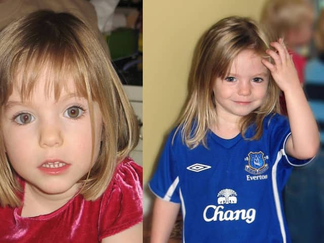 The young girl disappeared on 3 May 2007, in Portugal (Photo: PA PICTURE DESK)

