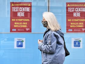 Infections in England continue to decline, though there are fears that variants could delay the end of lockdown (Getty Images)
