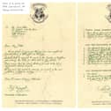 A Hogwarts acceptance letter used in the first Harry Potter movie is set to fetch over 12K at auction.