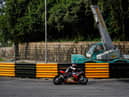 Spanish rider Raul Torras Martinez competes during the 54th Macau Motorcycle Grand Prix 