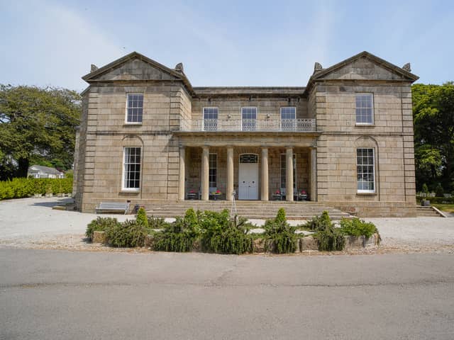 The fully restored Roswarne House after Elizabeth and Reg Price's hugh renovation project.