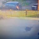 Sophie leaving her home address at 7.06pm