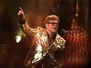 Elton John made his Glastonbury debut on Sunday night