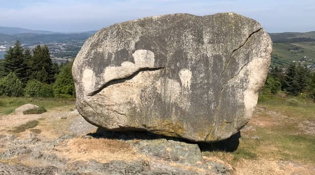 The Cloughmore Stone was hurled by the giant FinnMcCool, or so the legends say (Photo: Amber Allott)