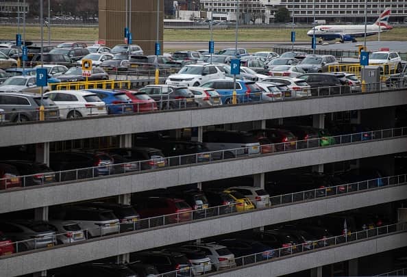 Two of the UK’s airports have been ranked in the top five for most expensive parking rates in the world.  (Photographer: Chris J. Ratcliffe/Bloomberg via Getty Images)