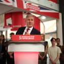 Sir Keir Starmer heckled on stage by green protesters who demand ‘no more U-turns’ from Labour leader 