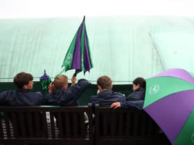 Sporting events across the county have been disruputed by heavy wind and rain