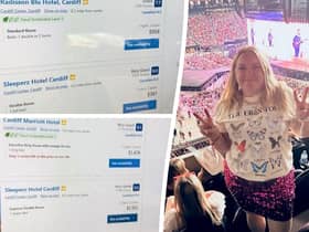 A Taylor Swift fan has been left fuming after hotel prices near a gig tripled in 30 minutes