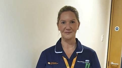 NHS nurse Kelly Foster, who failed her GCSEs 