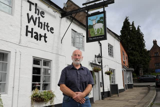 John Moorhouse, 73, moved to Alton from Birmingham with his wife Margaret to set up a B&B in the area.  He says having Alton Towers on the doorstep is great for local businesses. 