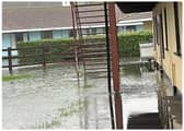 ‘Absolute carnage’ at Butlin’s as flooding shuts down resort all week. (Photo: Helen Harris (@HEHarris68 on X)) 