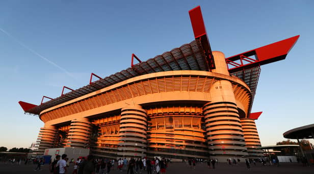A Newcastle fan has been hospitalised after being stabbed ahead of the club's opening Champions League match against AC Milan at the San Siro stadium. (Credit: Getty Images)