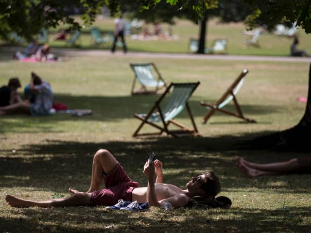 Parts of the UK will experience highs of 26C this weekend, with experts describing the October autumn weather as "unusual". (Credit: Getty Images)