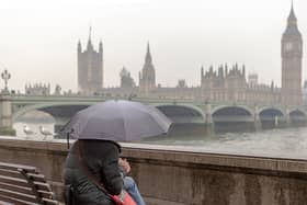 The Met Office said a cold snap is on its way, with large parts of the UK experiencing heavy rain and snow on the mountains. 