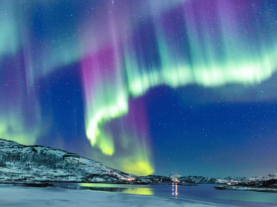 The Northern Lights are a majestic natural phenomenon 