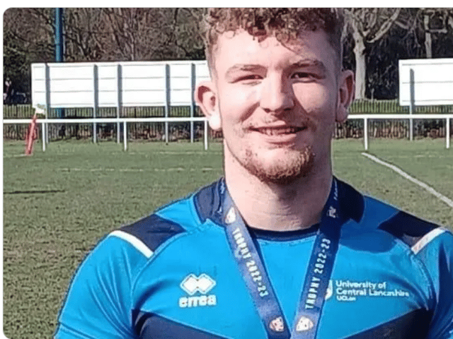 Promising rugby star Gabriel Holt has died aged 21. (GoFundMe)