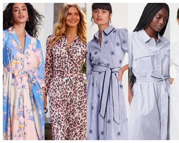 Shirt dresses are big news for Spring 2024 and these M&S look great for work or a date night.