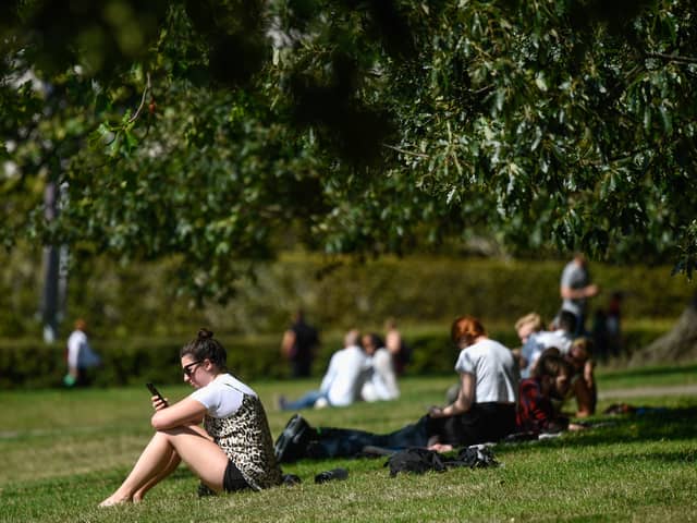 Temperatures are forecast to rise this weekend.
