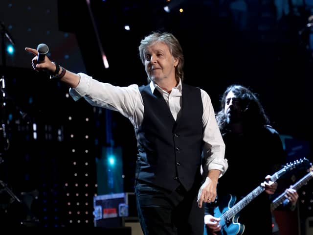 Sir Paul McCartney has announced a series of UK tour dates as part of his "Got Back" world tour; where is The Beatles legend performing in December 2024 in the UK? (Credit: Getty Images)