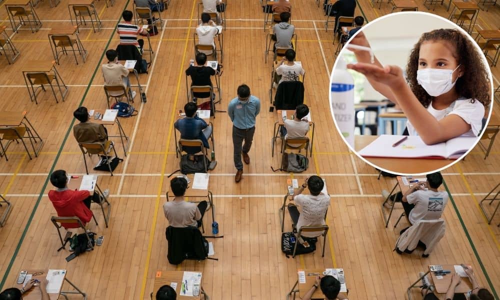 Special measures to make sure students sitting major exams weren't unfairly impacted by the pandemic have gradually slowed down (Photo: National World/Getty/Adobe Stock)