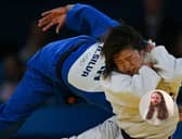 Our review of Discovery+ coverage of the Olympics 2024. Photo: LUIS ROBAYO/AFP via Getty Images/ Matt Mohan-Hickson for insert image
