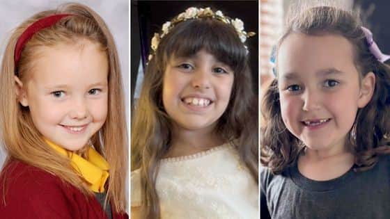 Elsie Dot Stancombe, 7, Dasilva Aguiar, 9 and Bebe King, 6, were fatally stabbed in Southport on Monday. A 17-year-old boy, who cannot be named for legal reasons because of his age, remains in custody accused of murder and attempted murder