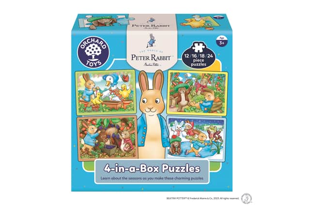 Peter Rabbit Four in a Box Puzzles