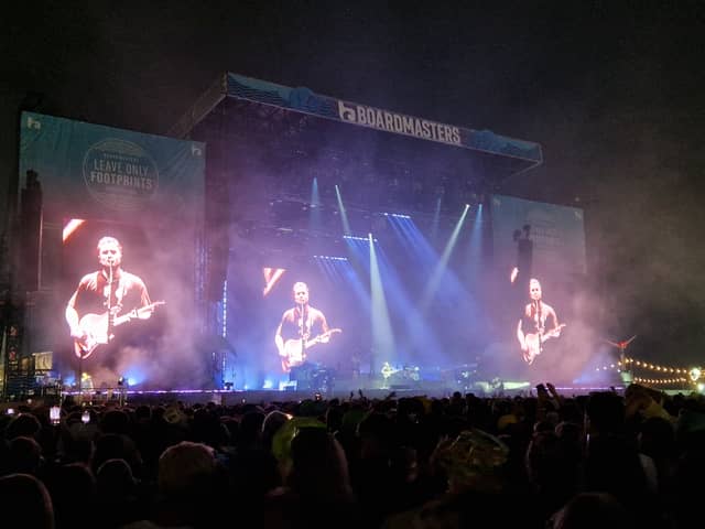 Sam Fender at Boardmasters 2024 