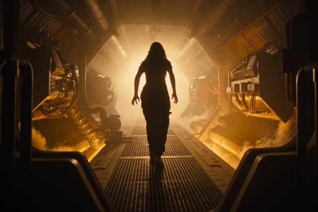Cailee Spaeny stars in the seventh installment in the long running "Alien" franchise - "Alien: Romulus," which is released in UK cinemas from today (August 16 2024.)