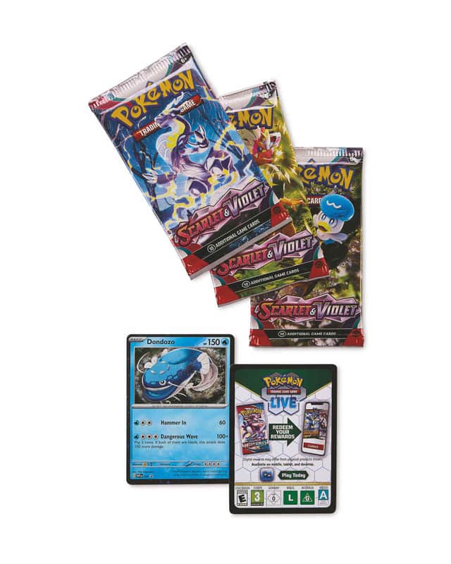 Pokemon Trading Cards in Aldi Specialbuys
