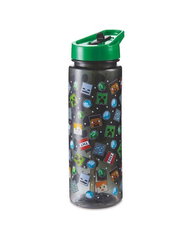 Minecraft gaming bottle at Aldi