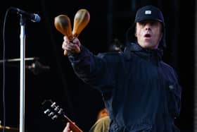 Liam Gallagher performs during day one of the TRNSMT Festival 2024 at Glasgow Green on July 12, 2024 in Glasgow, Scotland.